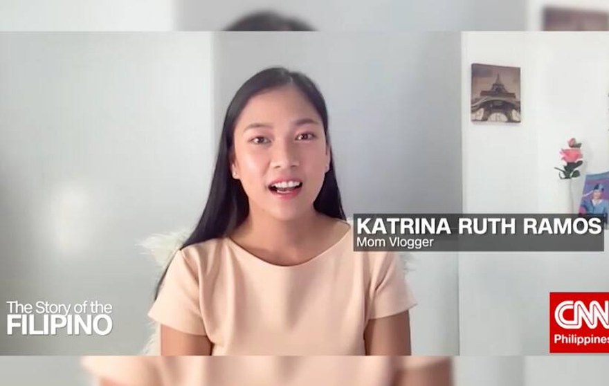 Ruth Maclang featured on CNN Philippines, The Story of the Filipino, credited on screen as Katrina Ruth Ramos