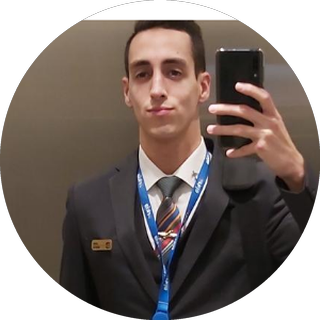 Ezequiel A., flight attendant with Arkia Airlines