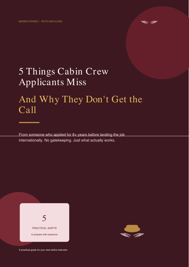 Cover of 5 Things Cabin Crew Applicants Miss